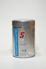 Decaffeinated Ground Coffee Aluminum Tin 250g