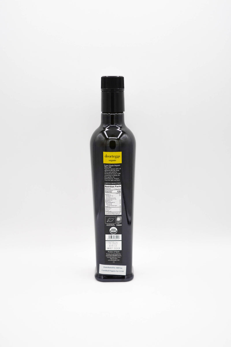 Arbequina 500ML ORGANIC EXTRA VIRGIN OLIVE OIL